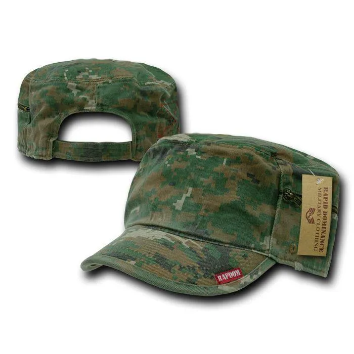 1 Dozen Bdu Patrol Military Cotton W Zipper Camo Camouflage Caps Hats Wholesale Bulk