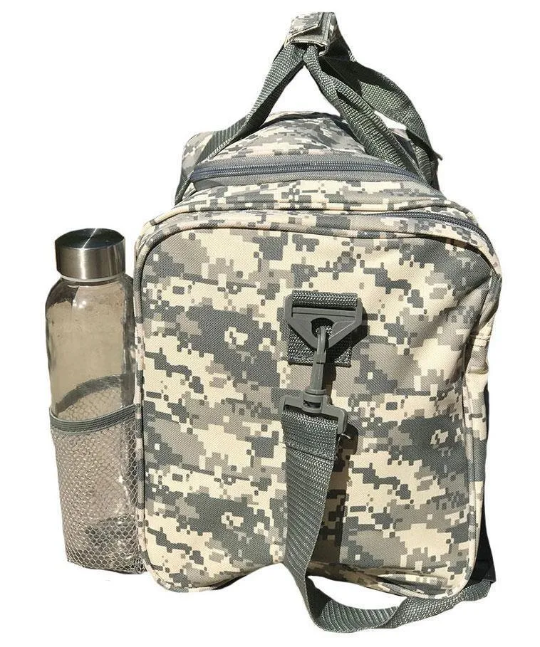 18 inch Camo Camouflage Army Duffle Bags Military Acu Sports Gym Travel Carry-On