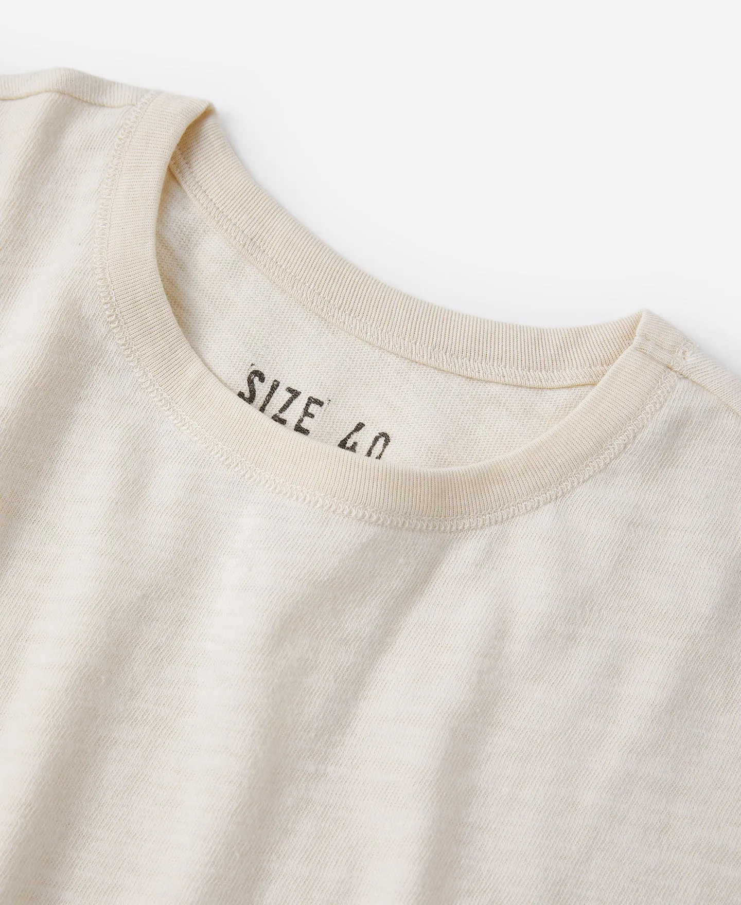 1940s USN Slub Cotton Crew T-Shirt