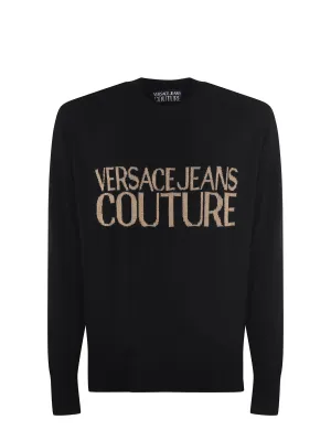 73GAFM01/CM06HK42 BLACK VERSACE MEN SWEATER