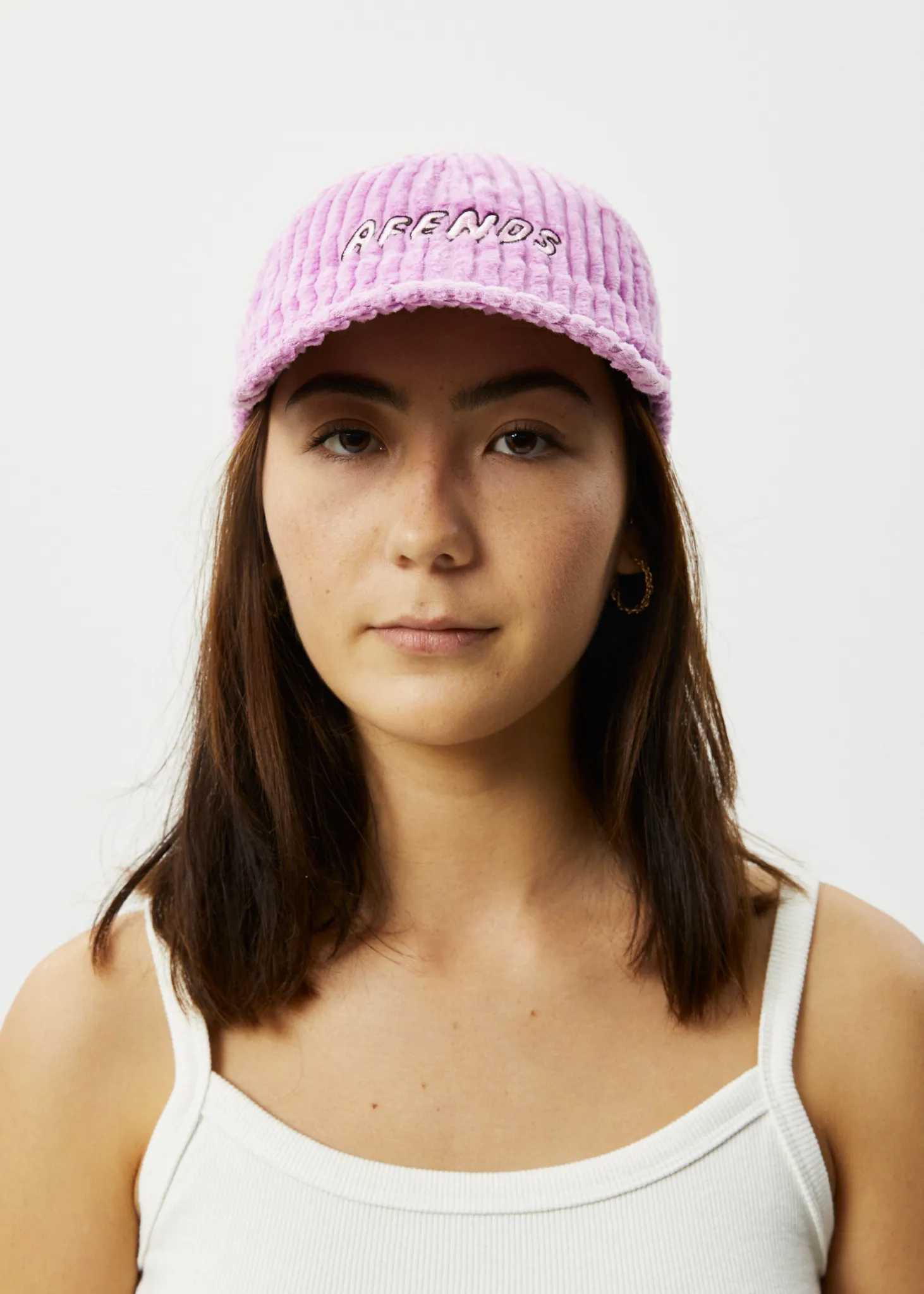 AFENDS Unisex Day Dream - Corduroy 6 Panel Cap - Candy