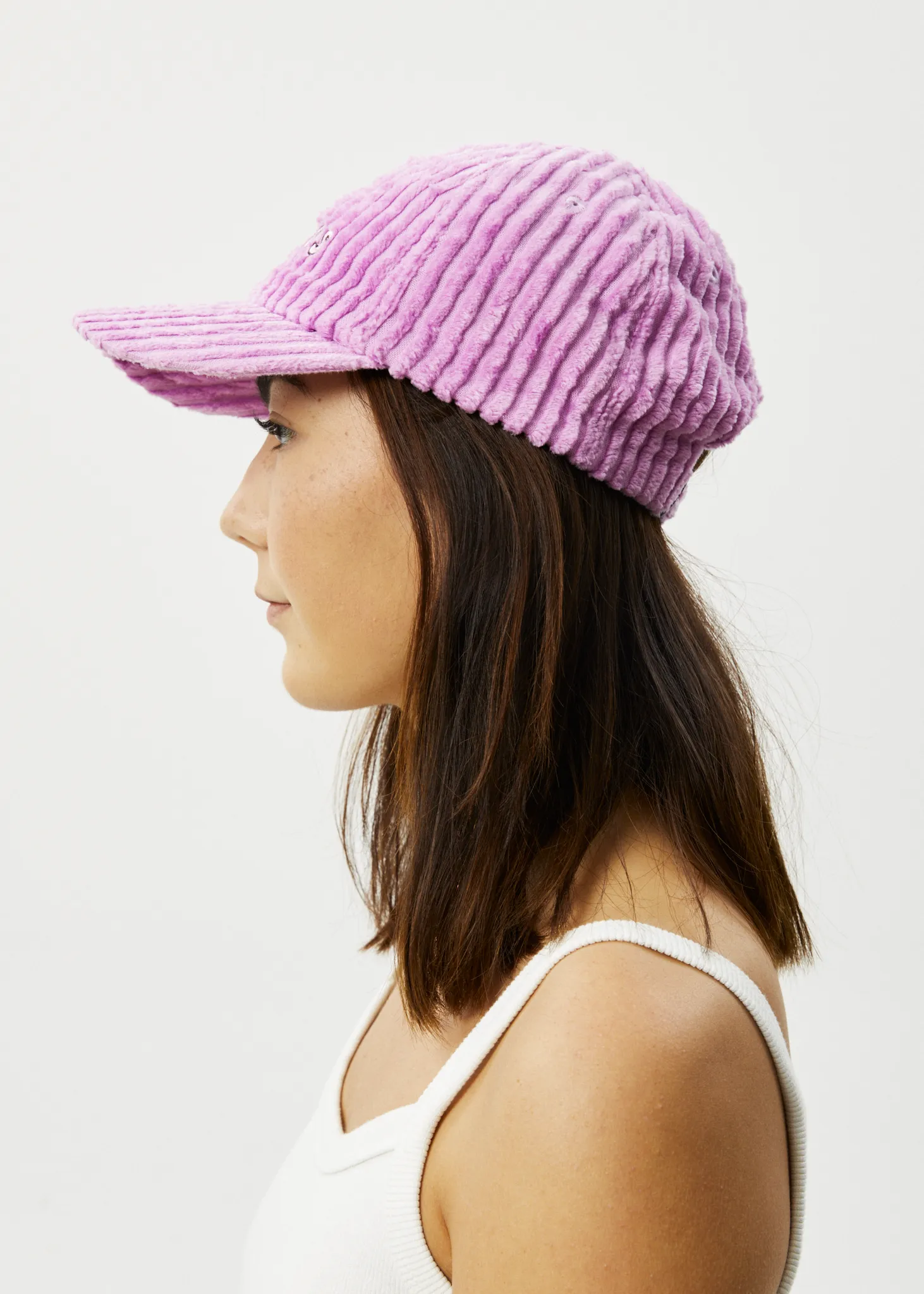 AFENDS Unisex Day Dream - Corduroy 6 Panel Cap - Candy