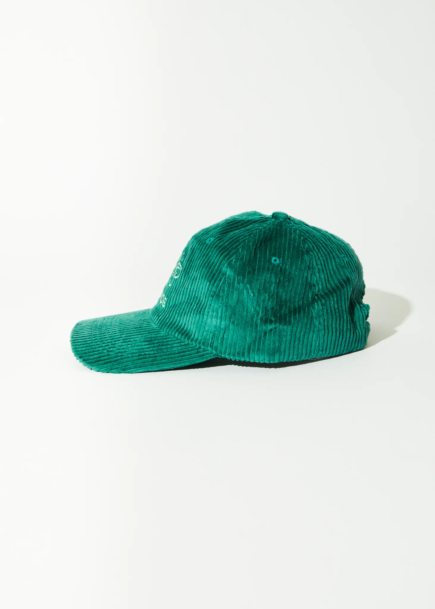 AFENDS Unisex Union - Corduroy Six Panel Cap - Emerald