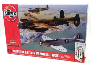 Airfix 1/72 Scale A50182 - Avro Lancaster B MKII, Spitfire MKIIa & PR.XIX