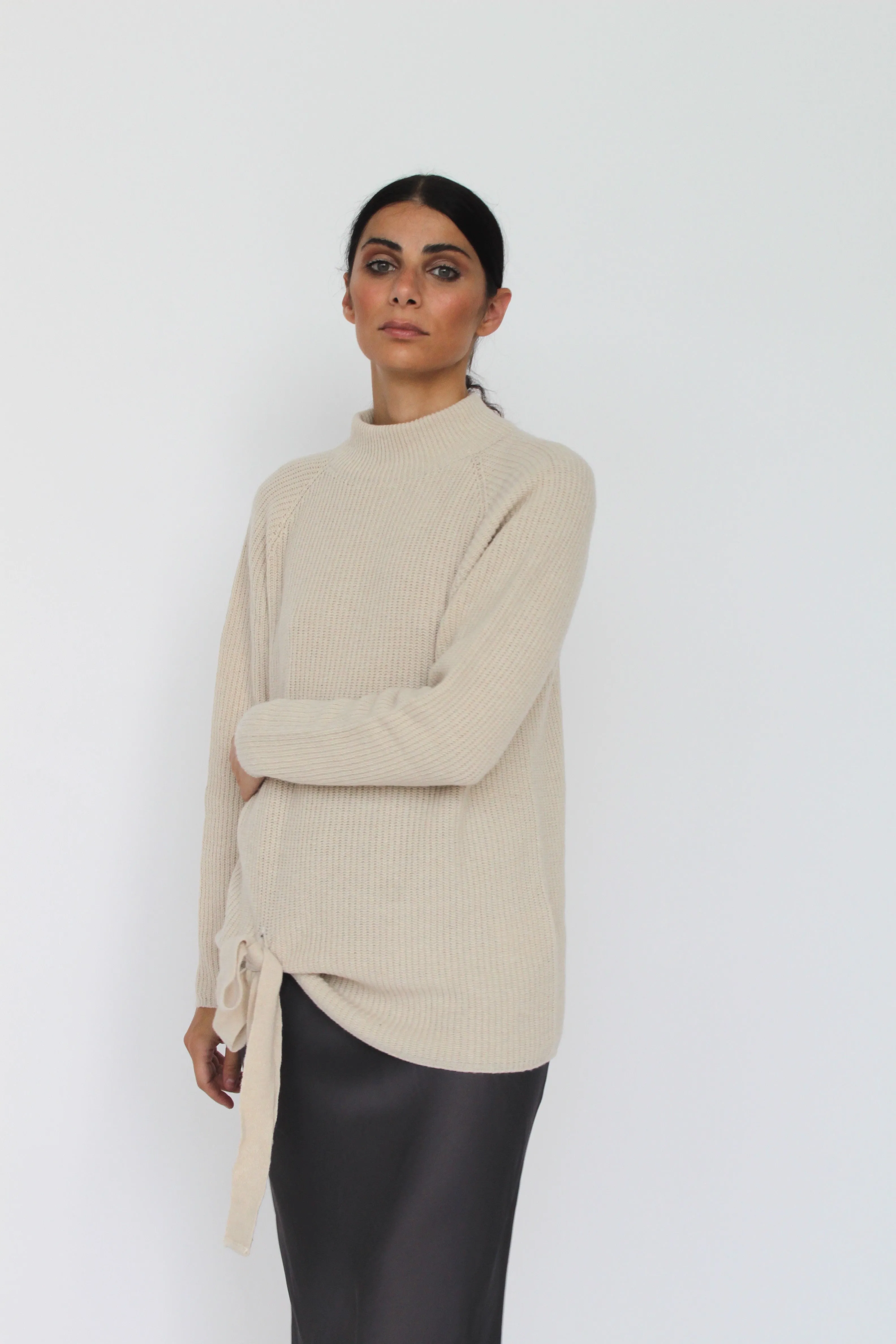 Amira Cashmere Blend Turtleneck