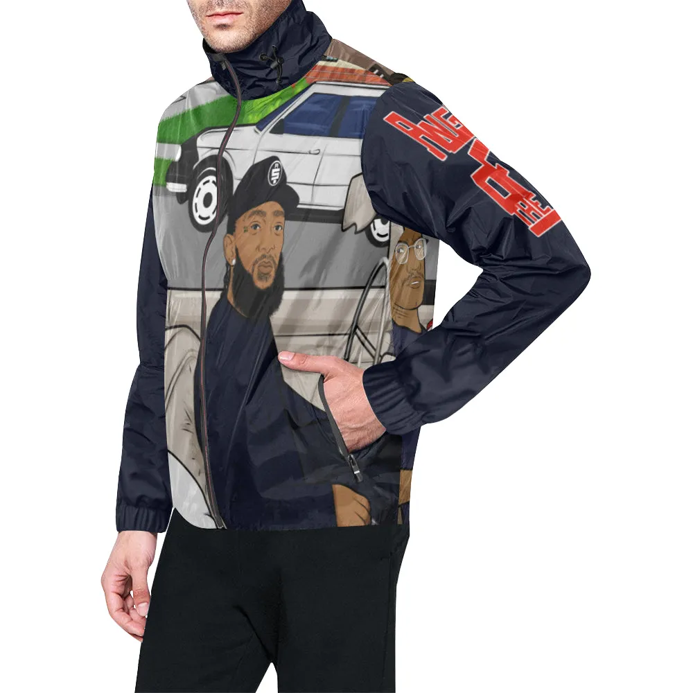 ANGEL OF THE HOOD All Over Print Windbreaker for Unisex