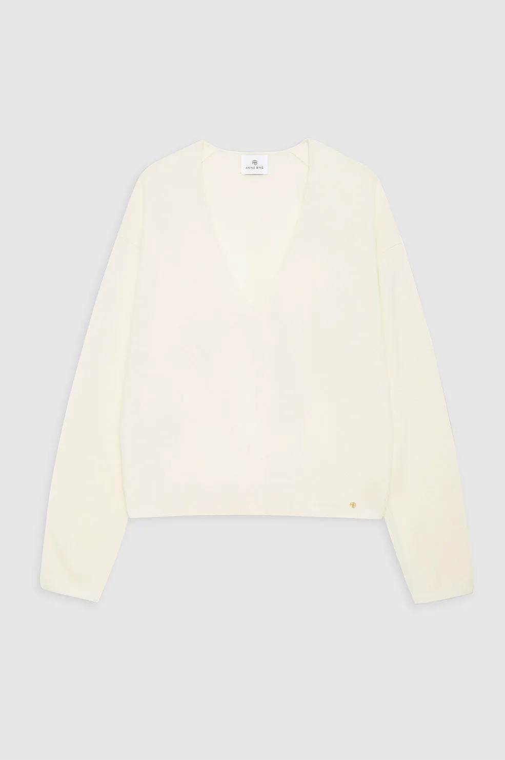 Athena Sweater - Ecru Cashmere