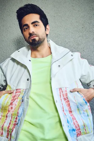 Ayushmann Khurrana In Tyed & Dyed Denim White Jacket