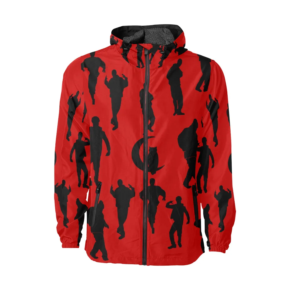 B-WALK All Over Print Windbreaker for Unisex