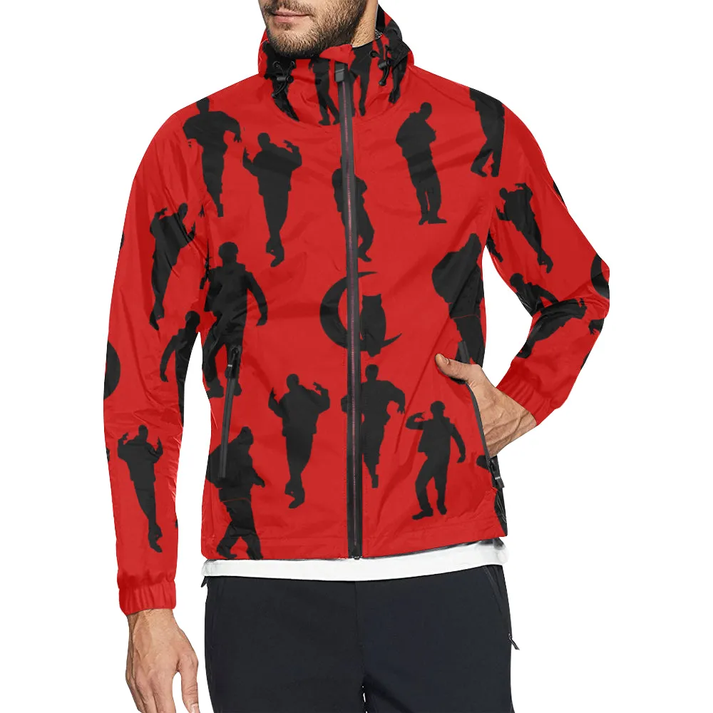 B-WALK All Over Print Windbreaker for Unisex