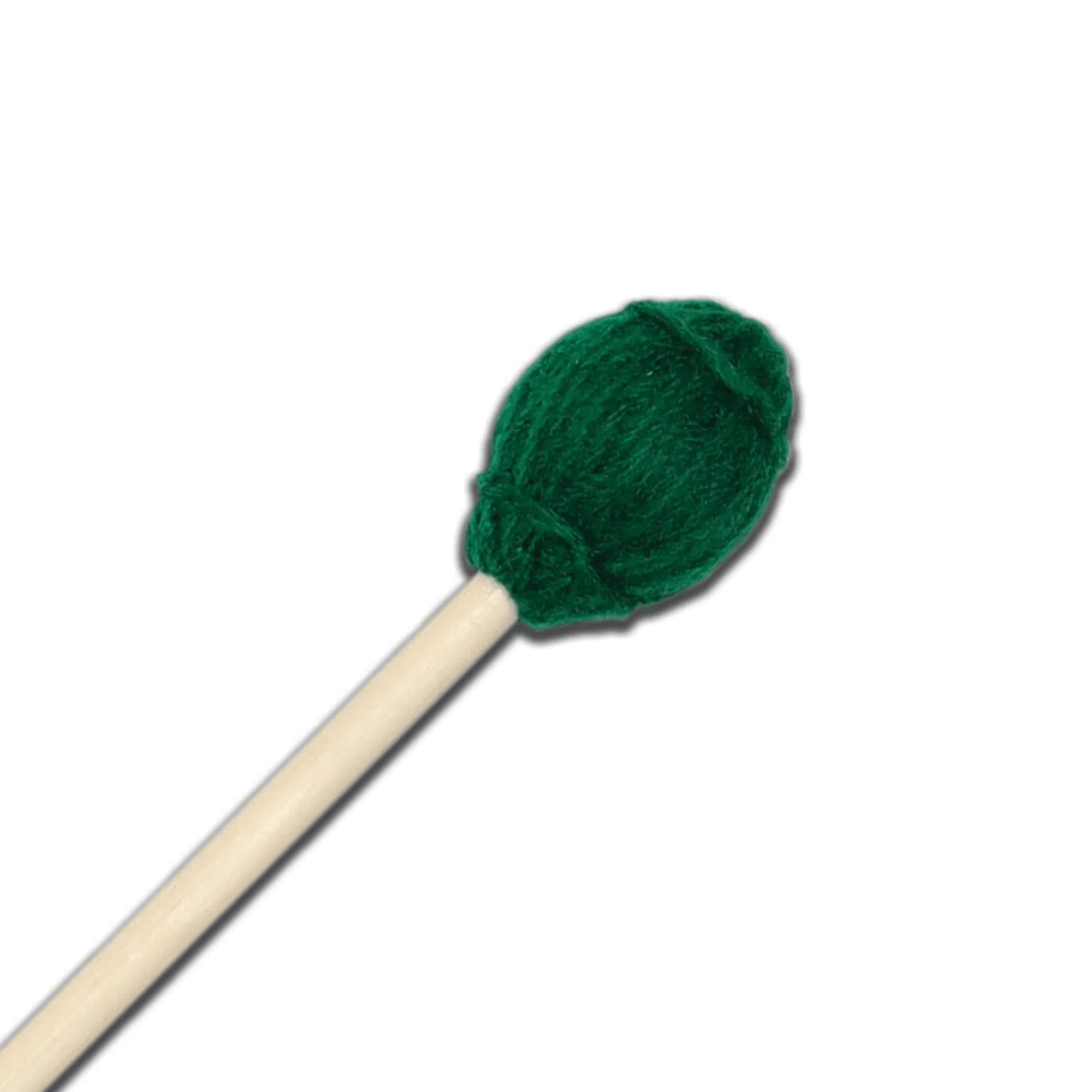 B12 - Ensemble - Medium Hard, Green Yarn Mallets