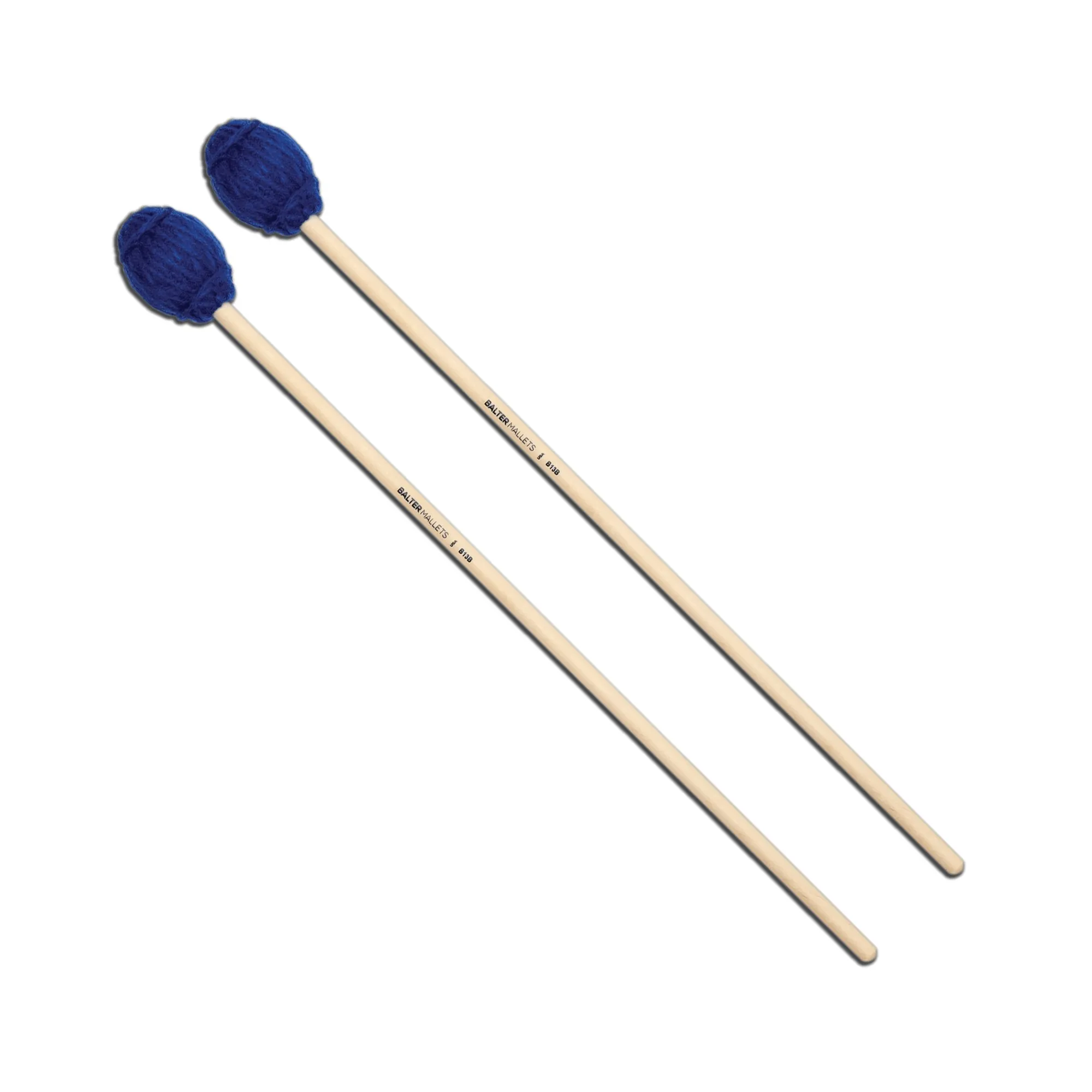 B13 - Ensemble - Medium, Blue Yarn Mallets