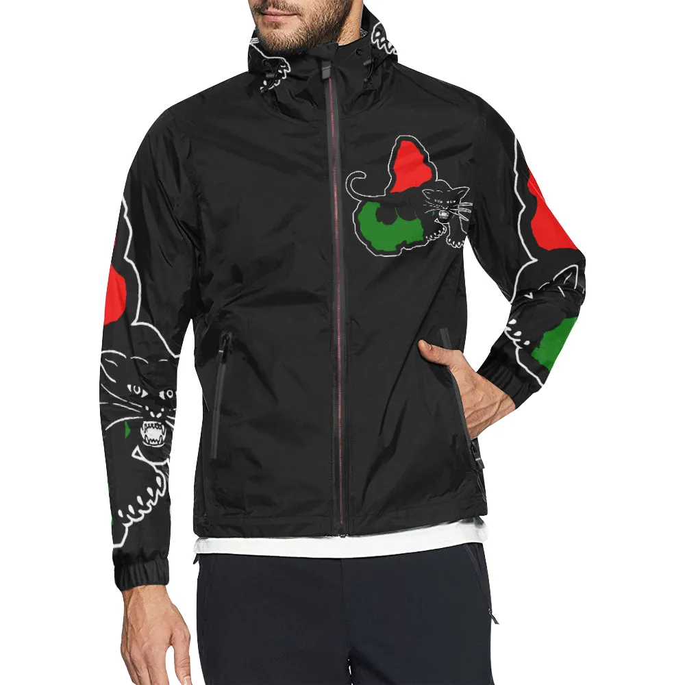 BLACC PANTHER KMT All Over Print Windbreaker for Unisex