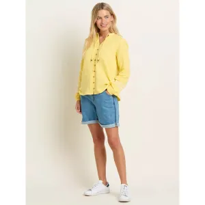 Brakeburn 14 Yellow Jessie Embroidered Blouse