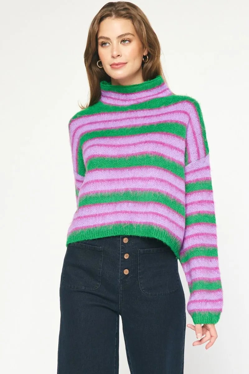 Calm Evening Stripe Sweater