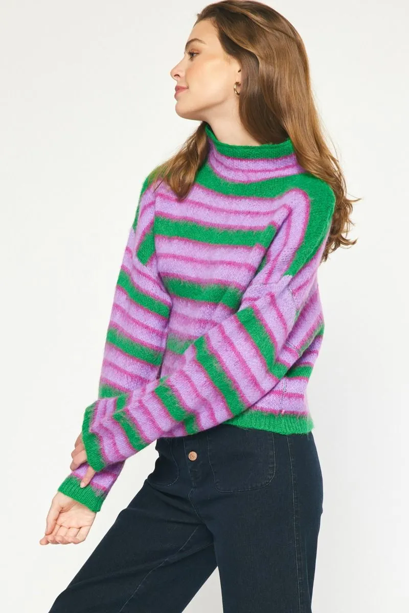 Calm Evening Stripe Sweater