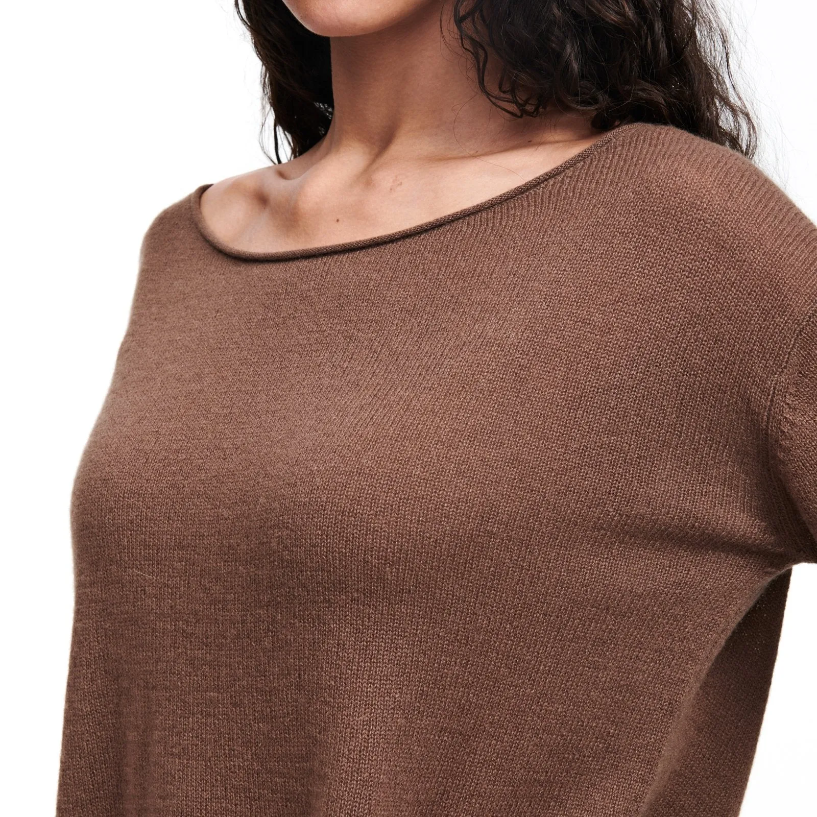 Cashmere Boatneck Sweater