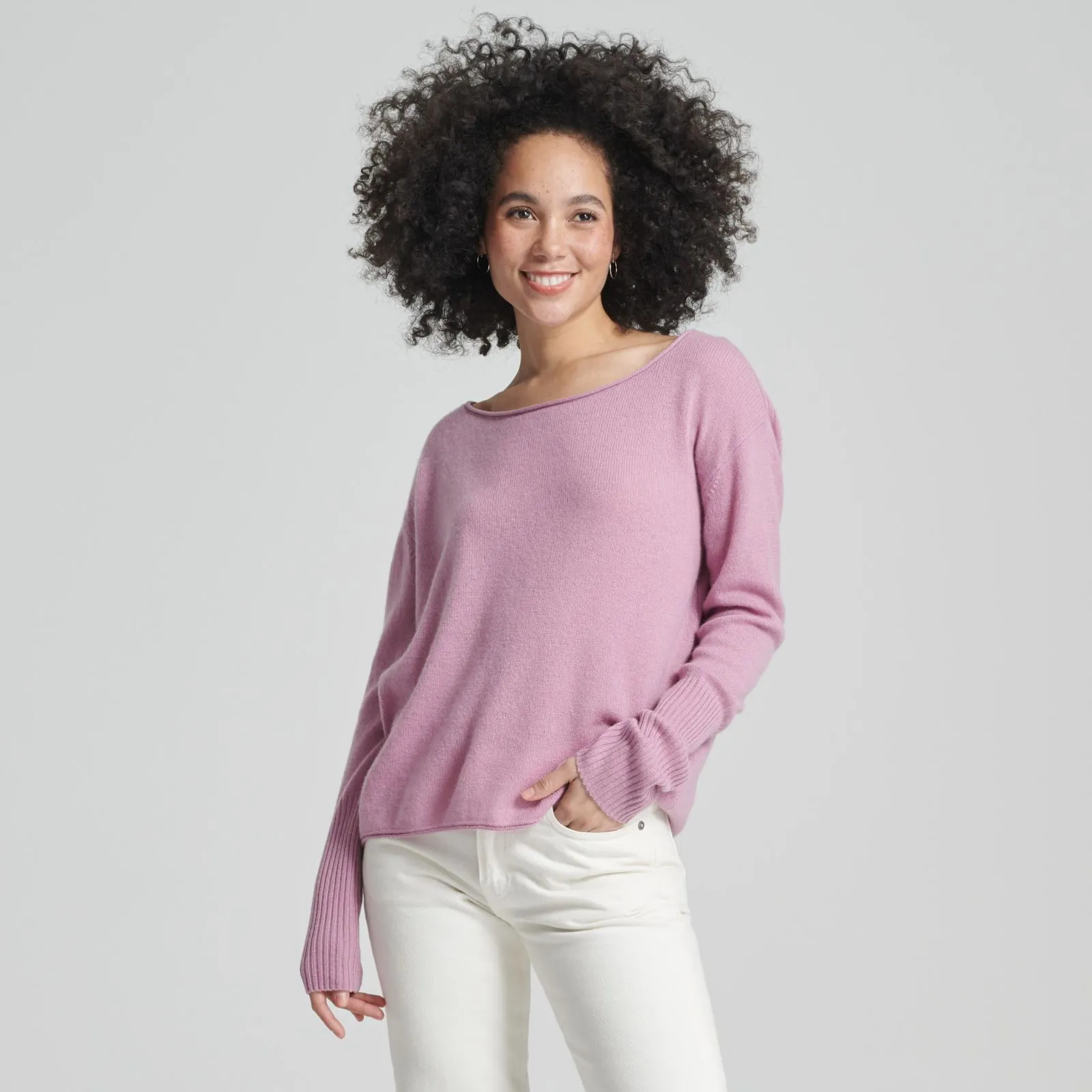 Cashmere Boatneck Sweater