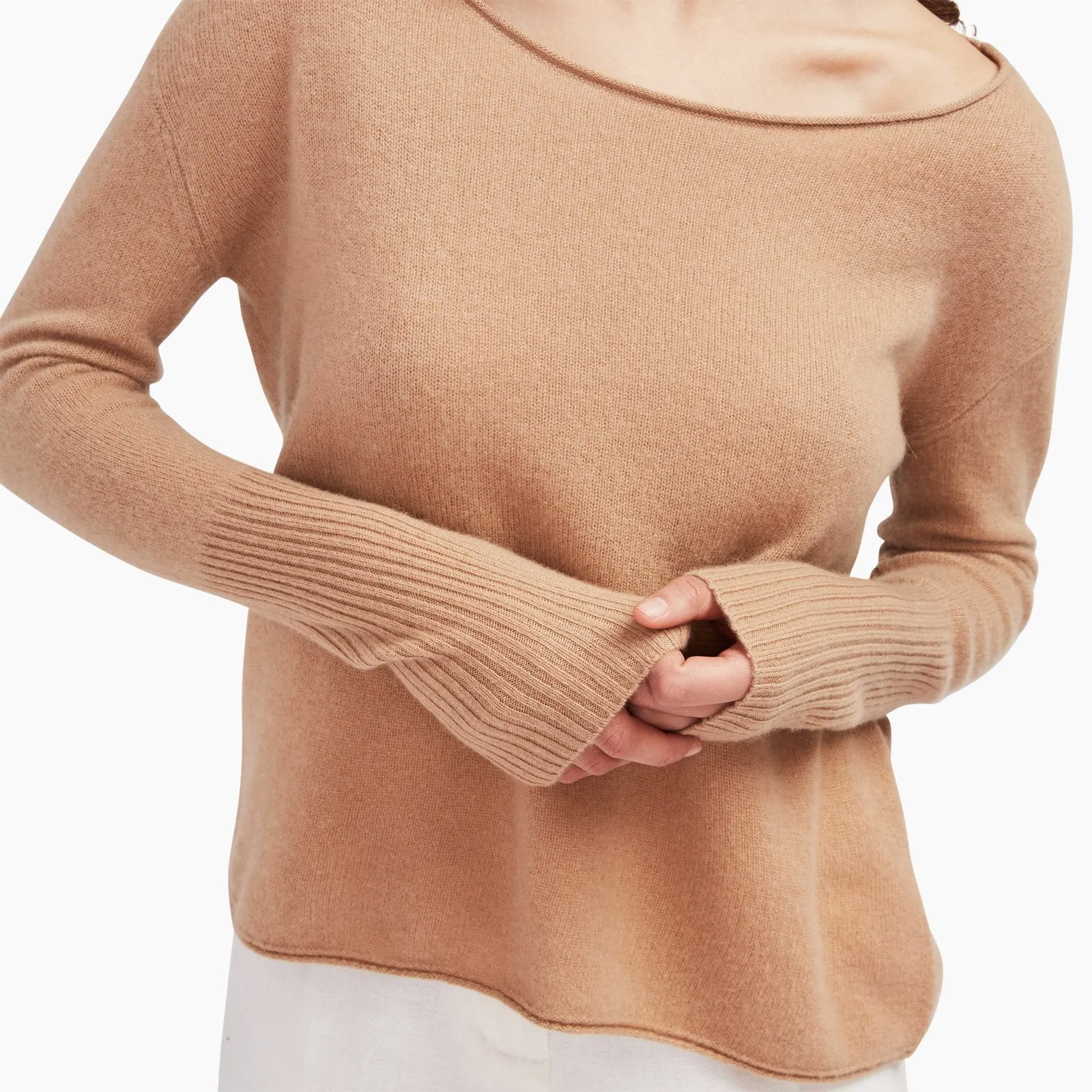 Cashmere Boatneck Sweater