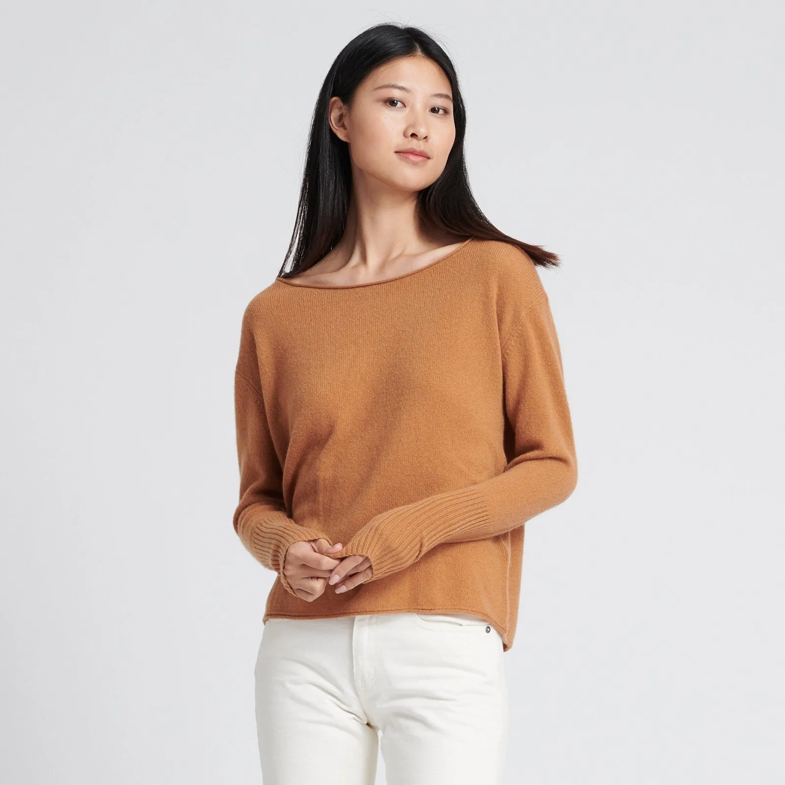 Cashmere Boatneck Sweater