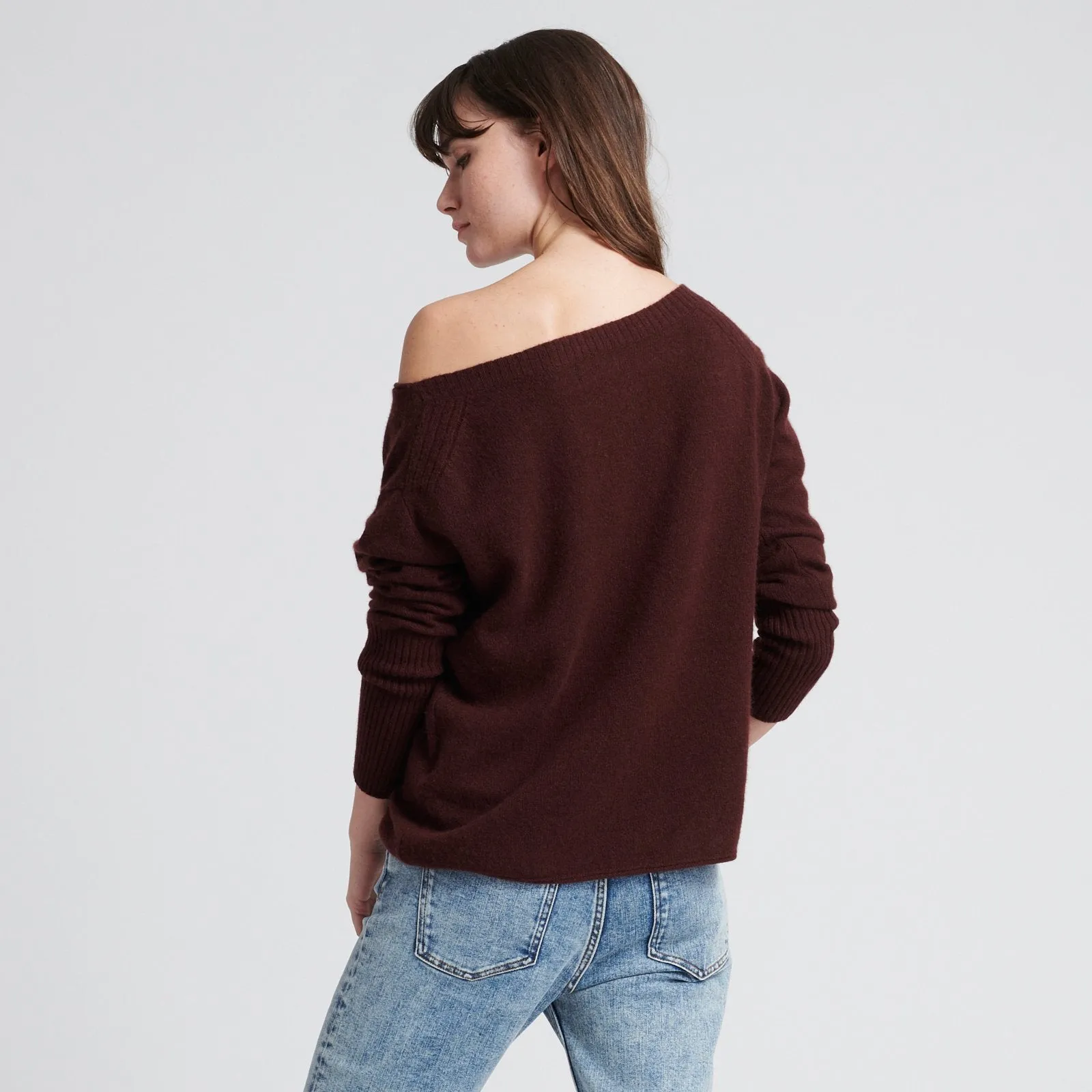 Cashmere Boatneck Sweater