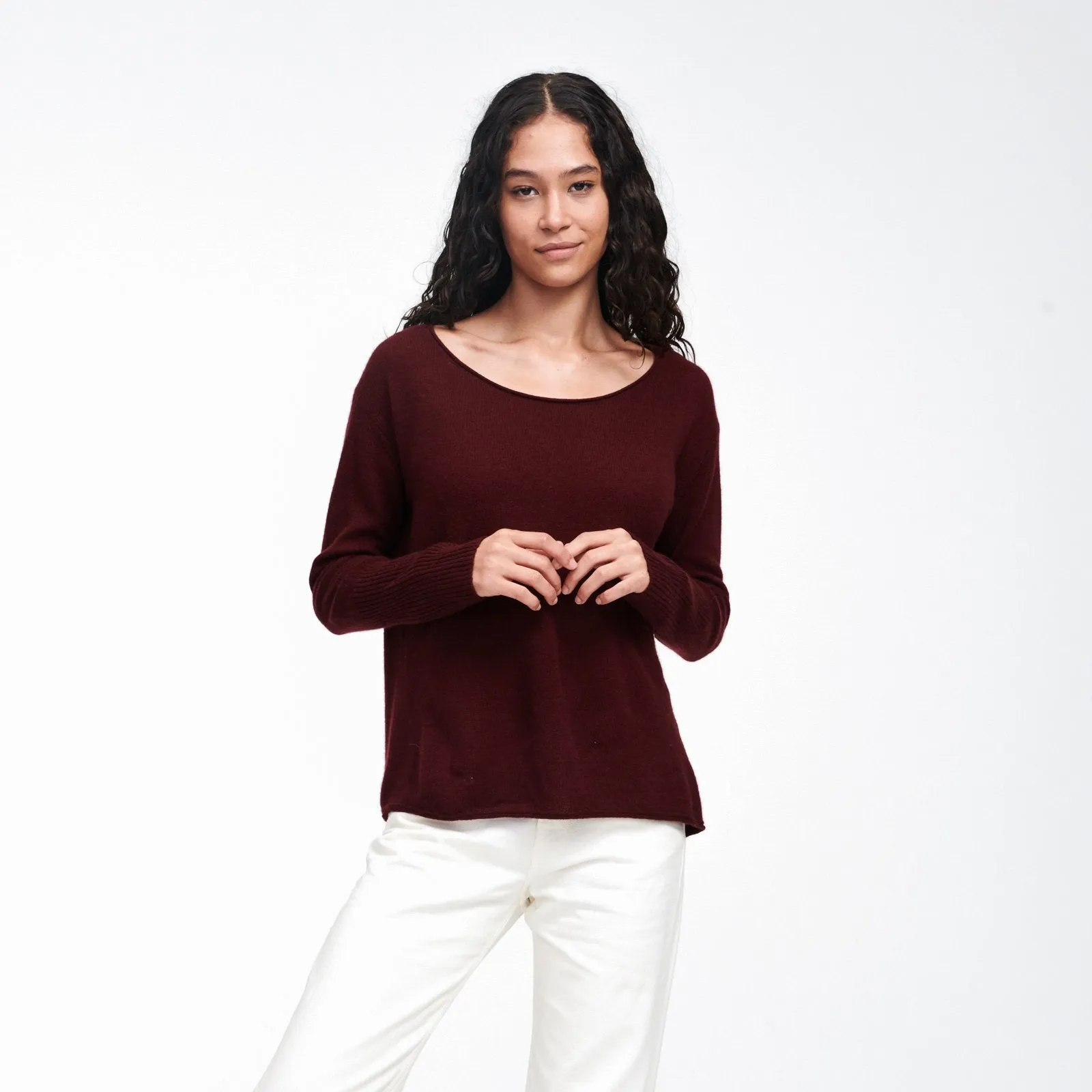 Cashmere Boatneck Sweater