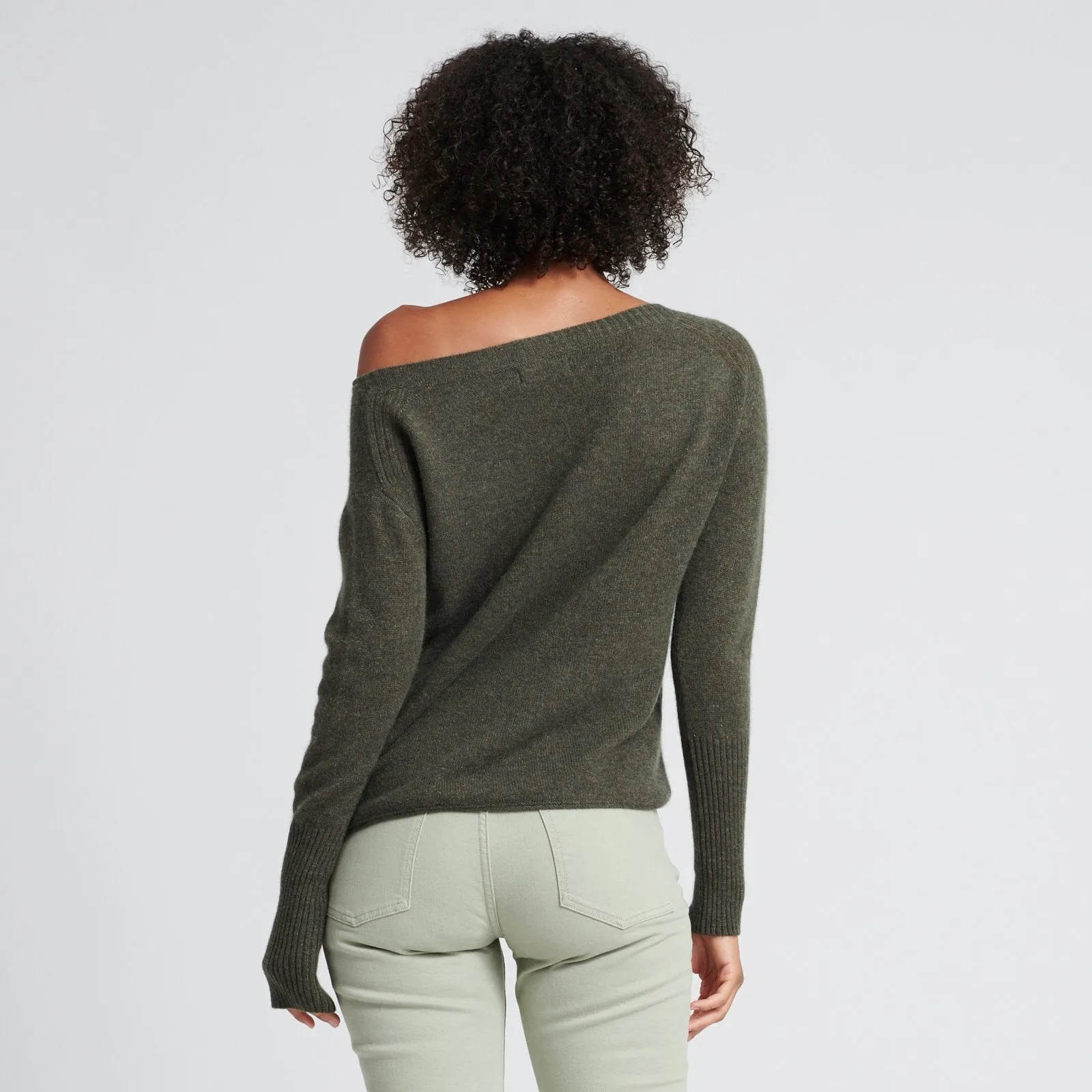 Cashmere Boatneck Sweater