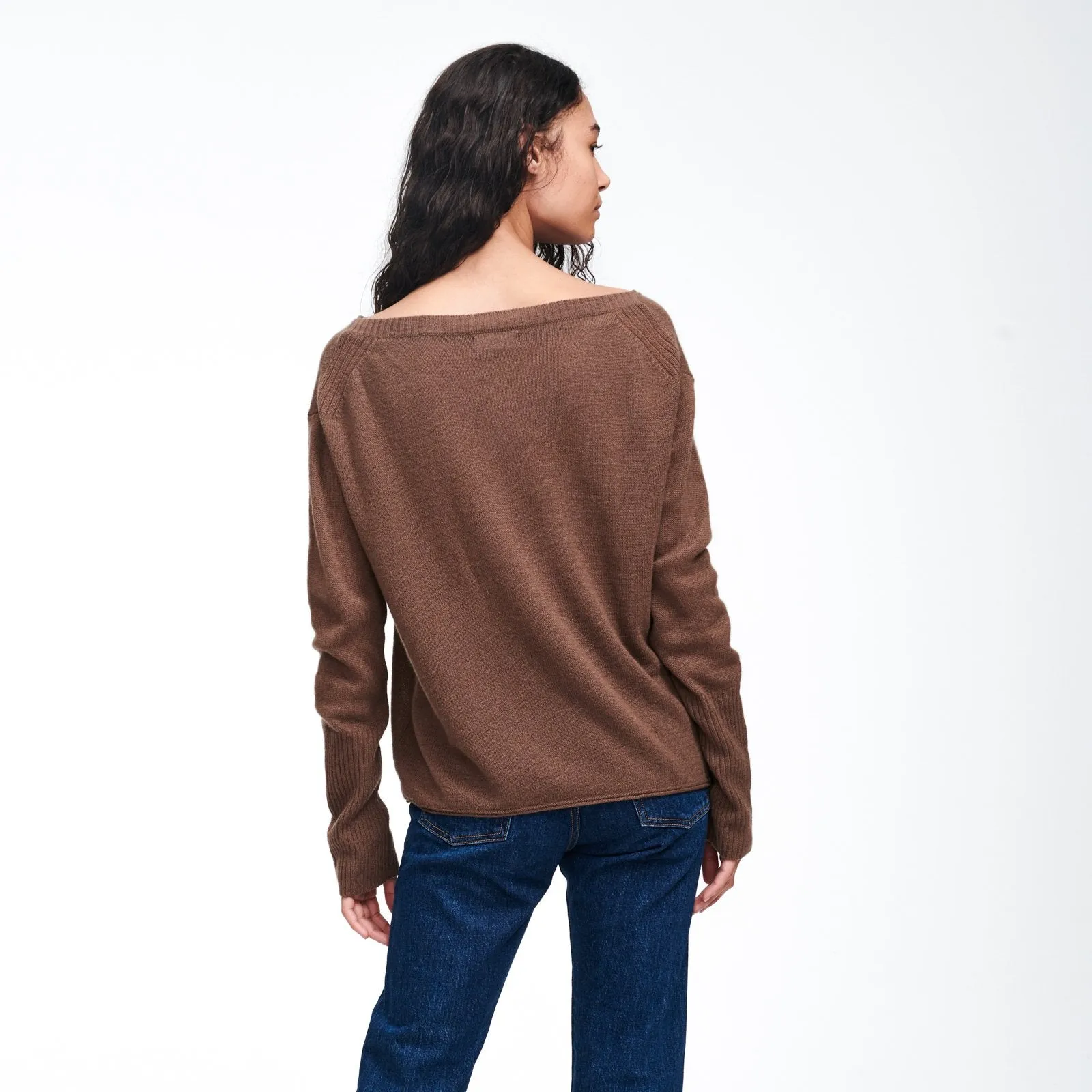 Cashmere Boatneck Sweater