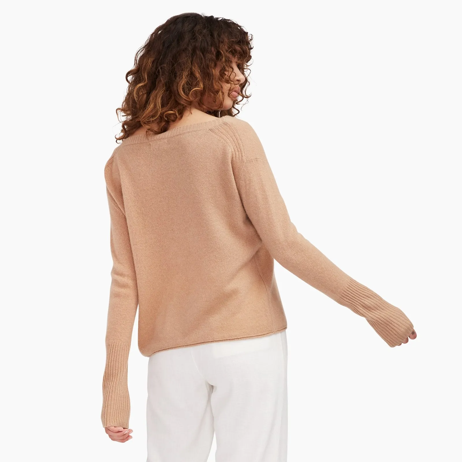 Cashmere Boatneck Sweater