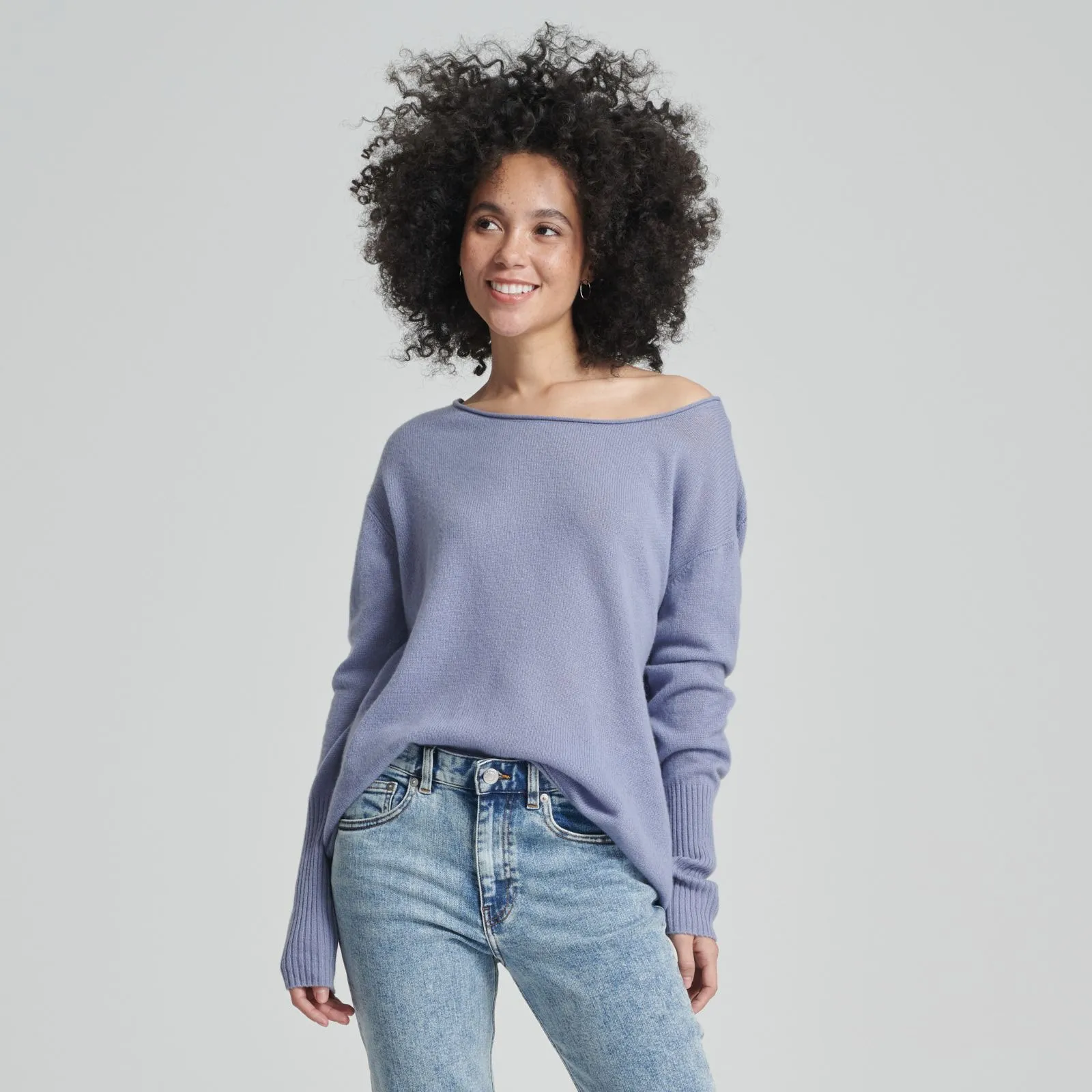 Cashmere Boatneck Sweater