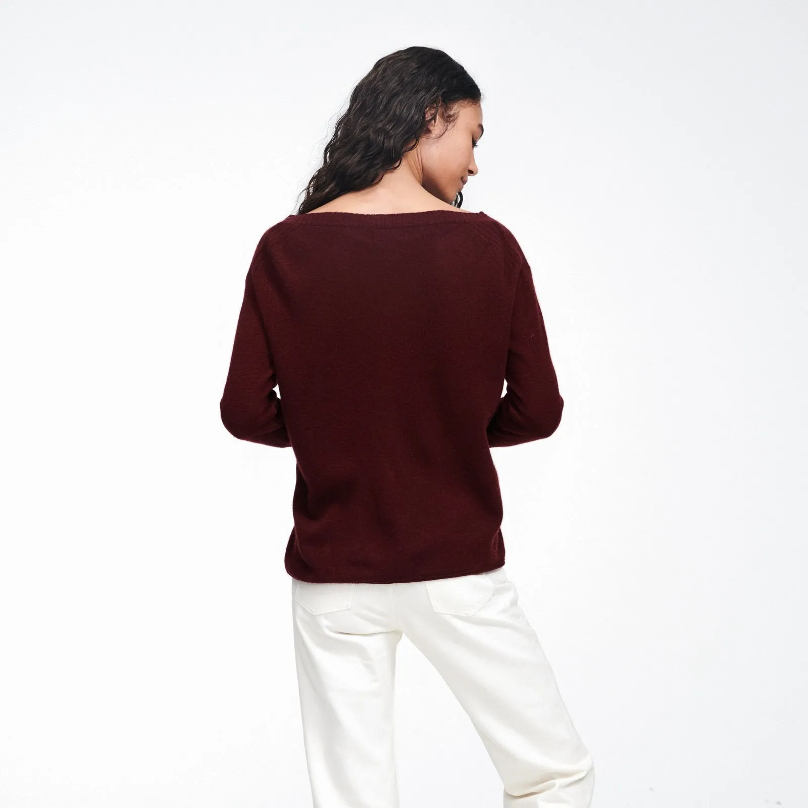 Cashmere Boatneck Sweater