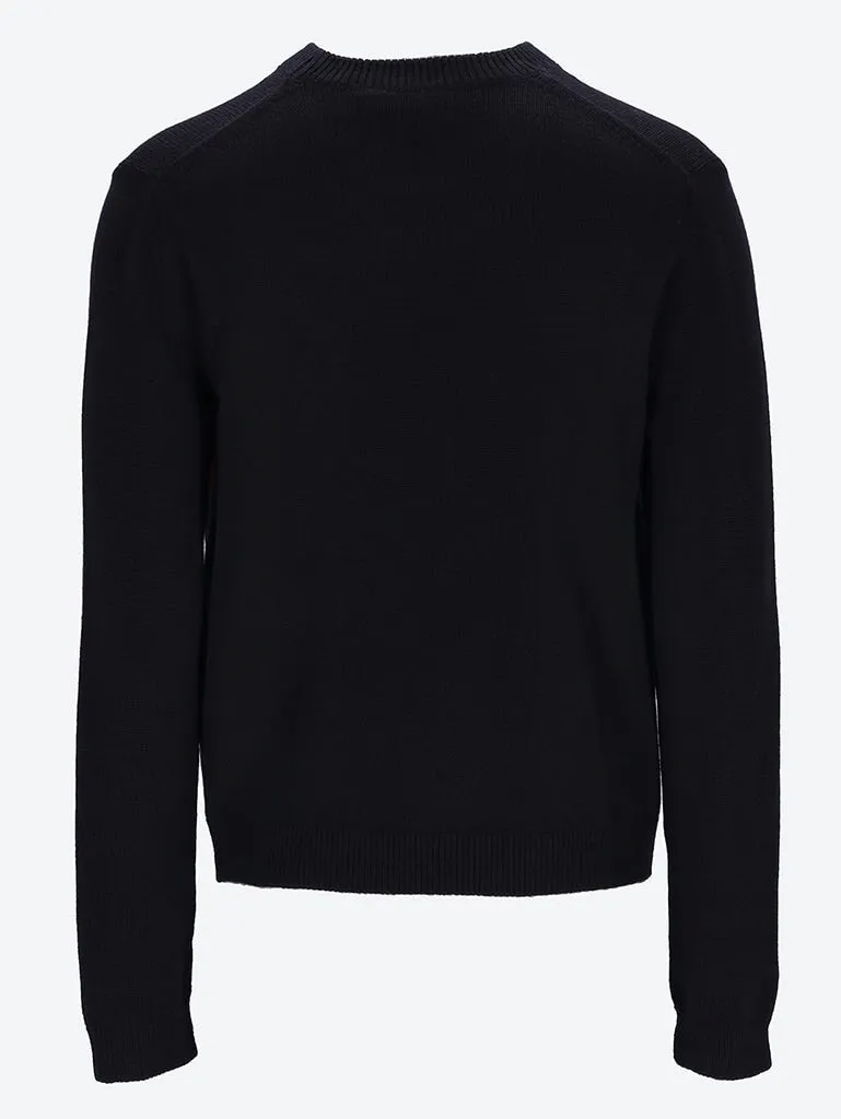 Cashmere crewneck sweater