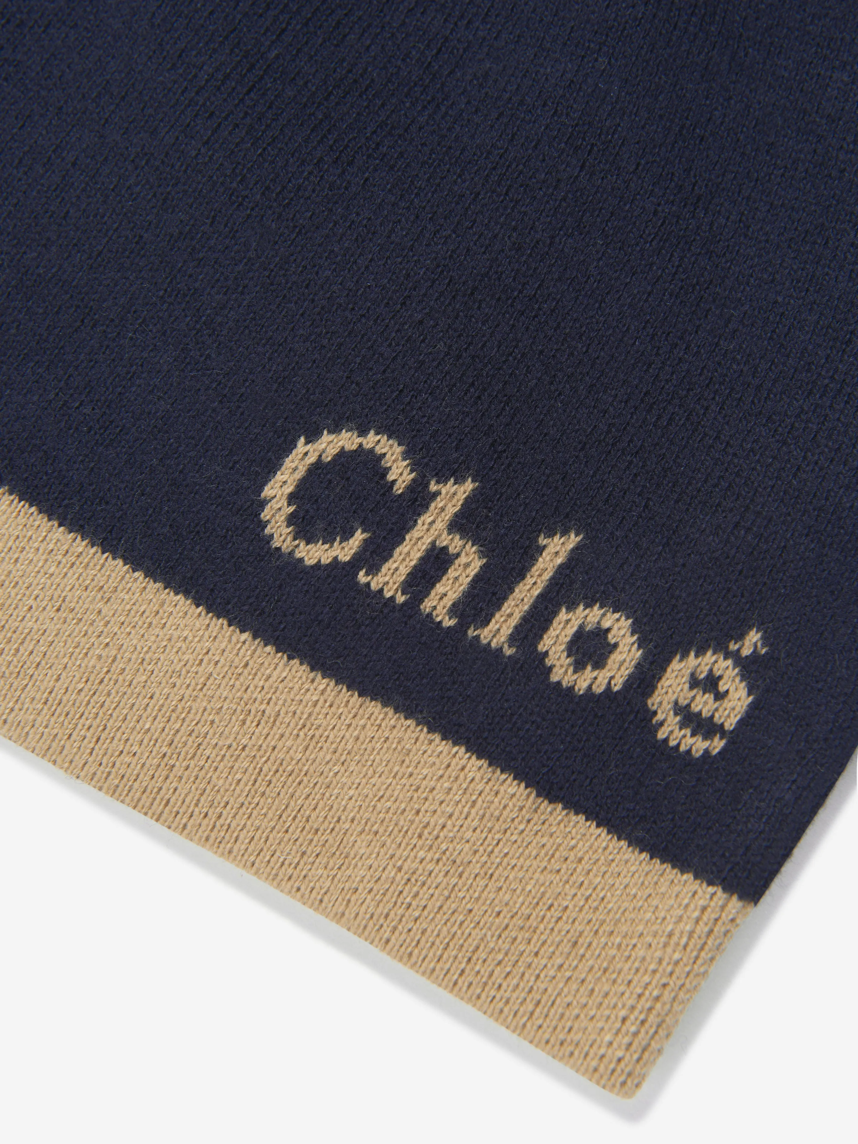 Chloé Girls Knitted Bobble Hat