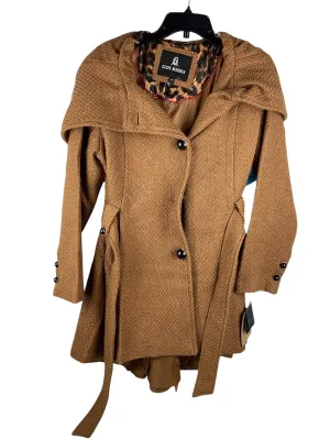 Coat Peacoat By Steve Madden In Brown, Size: L