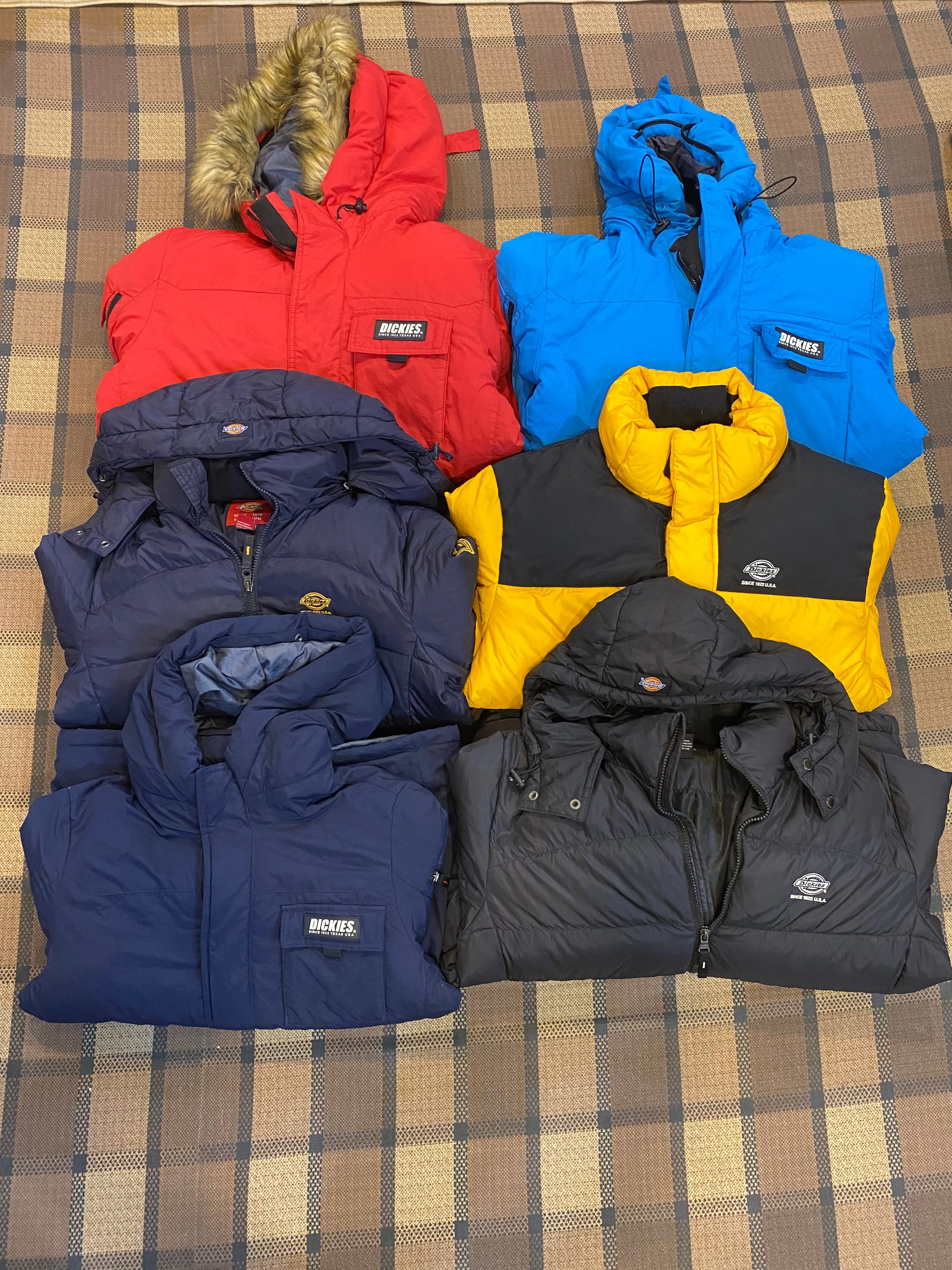 Dickies parka/puffer jackets - 34 pieces