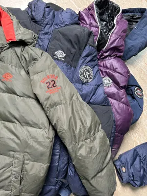 Dickies puffer jackets 10 pieces