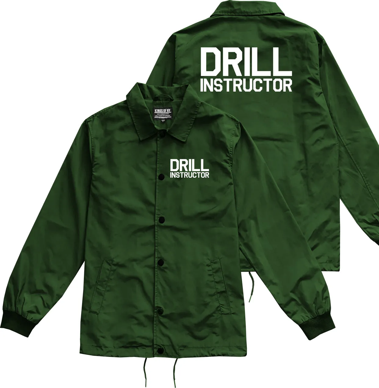 Drill Instructor Mens Coaches Jacket