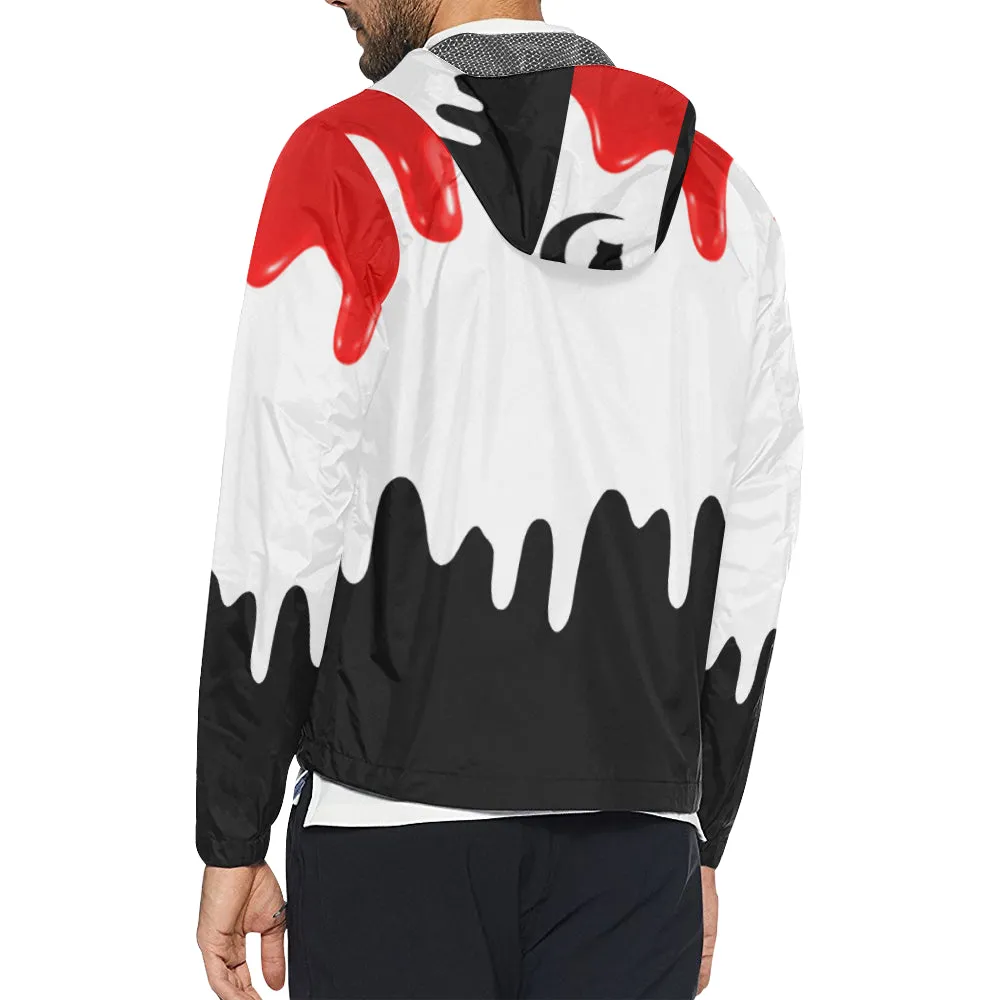 DRIPPIN RWB All Over Print Windbreaker for Unisex