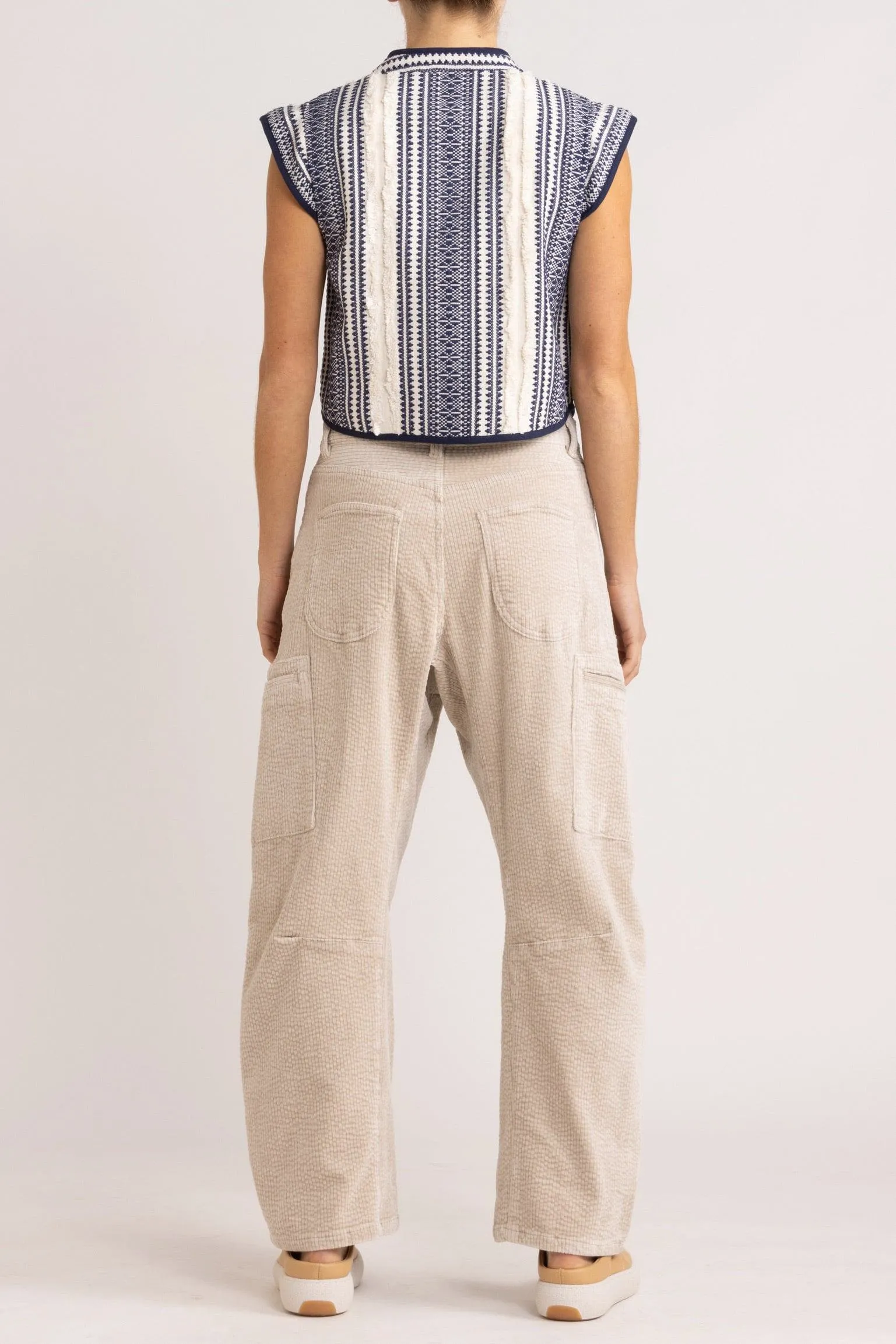 Dune Bow Leg Corduroy Pant