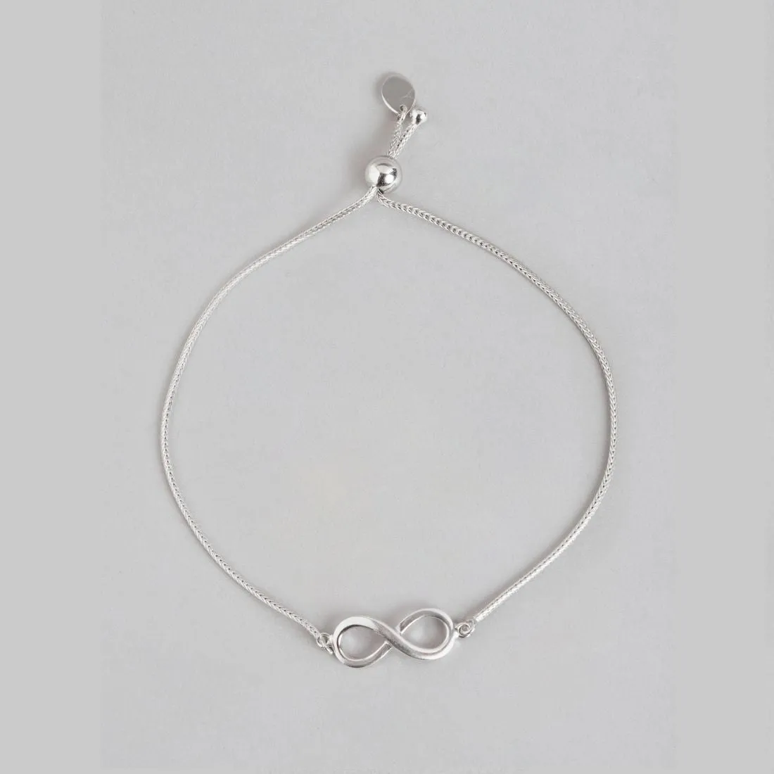 Endless Elegance 925 Sterling Silver Infinity Bracelet