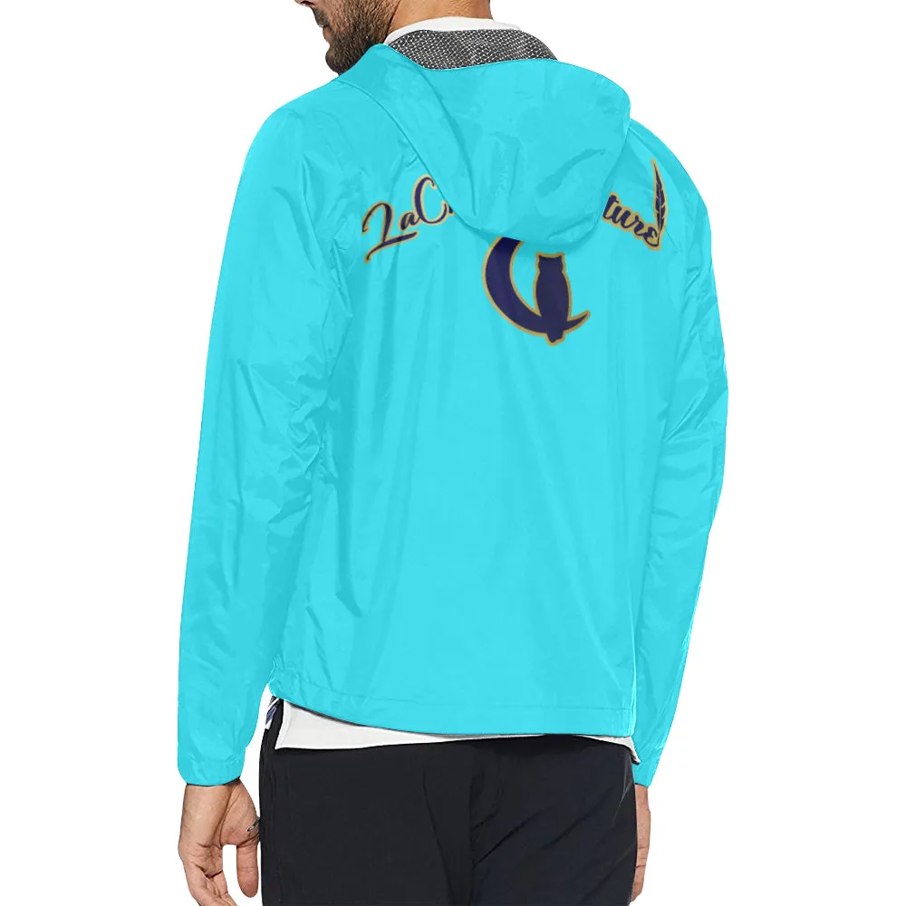 EXCELLENCE TURQUOISE Unisex All Over Print Windbreaker