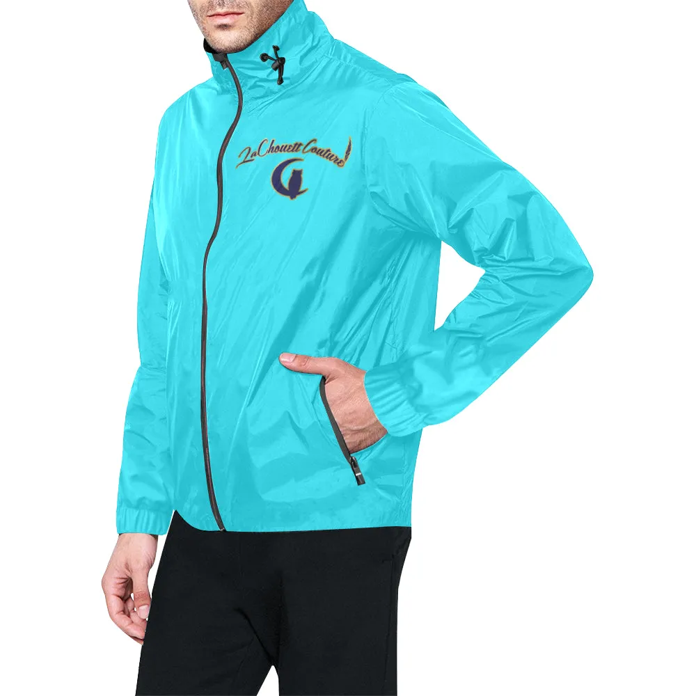 EXCELLENCE TURQUOISE Unisex All Over Print Windbreaker