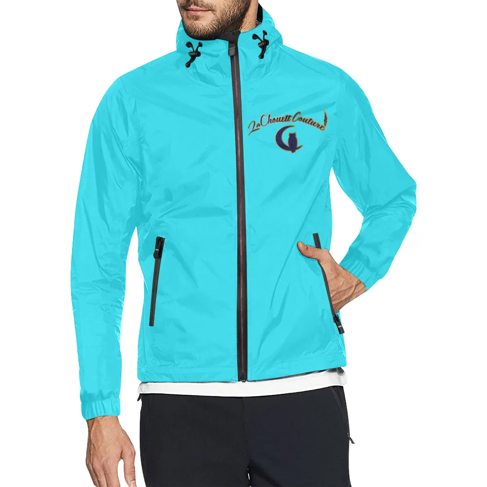 EXCELLENCE TURQUOISE Unisex All Over Print Windbreaker