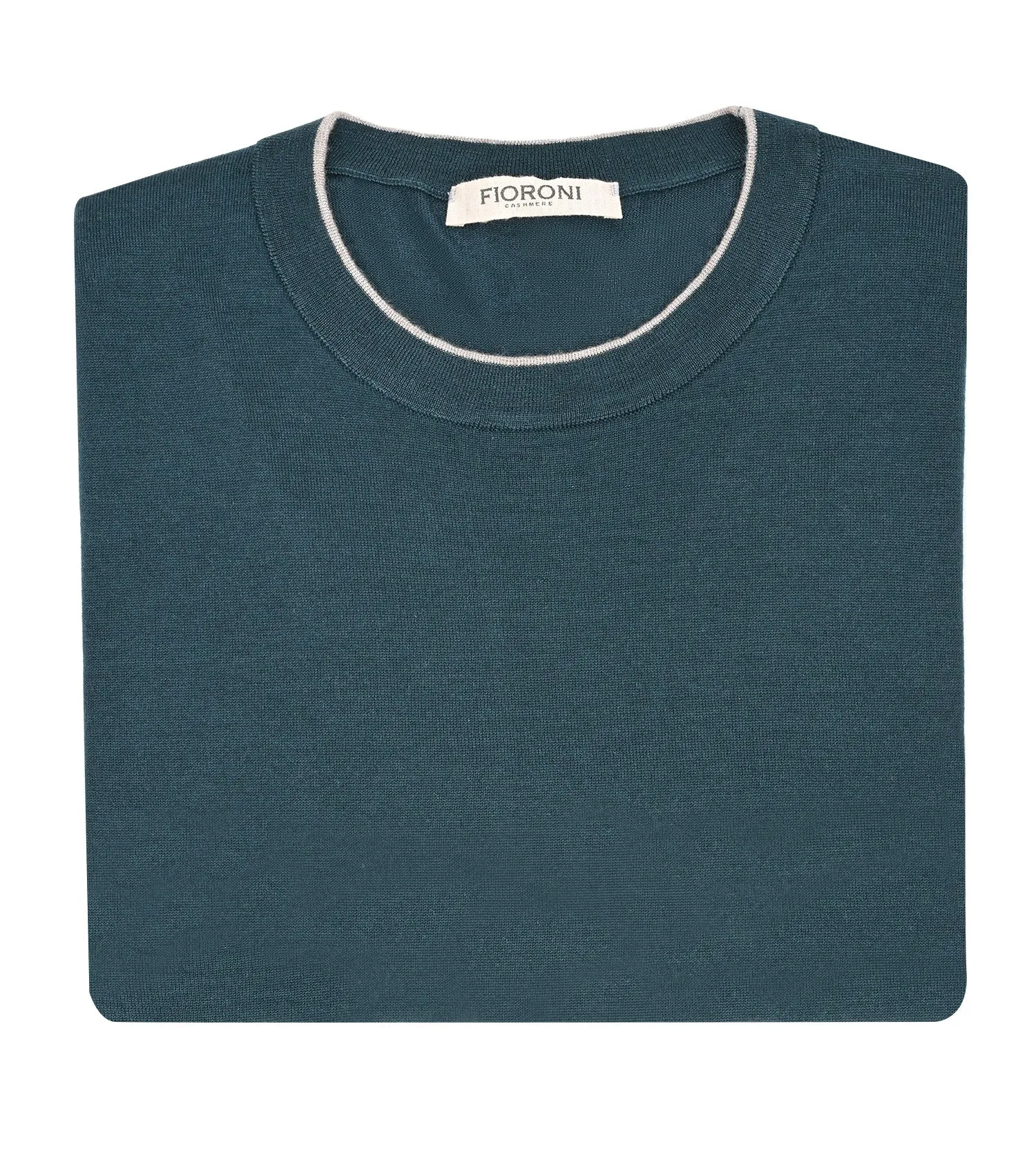 FIORONI CASHMERE Cashmere Silk Crewneck Sweater