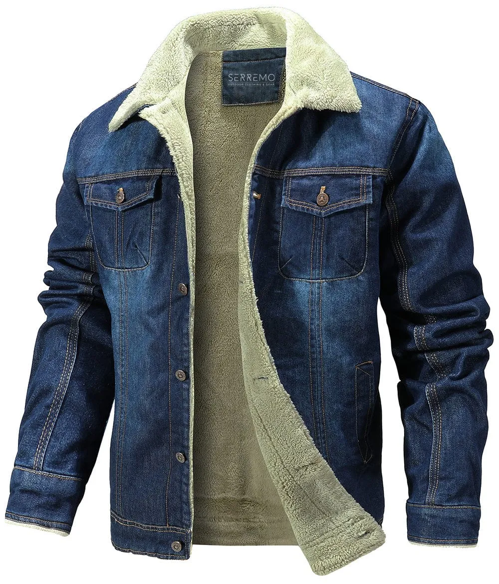 Fleece Denim Jacket (2 Designs)