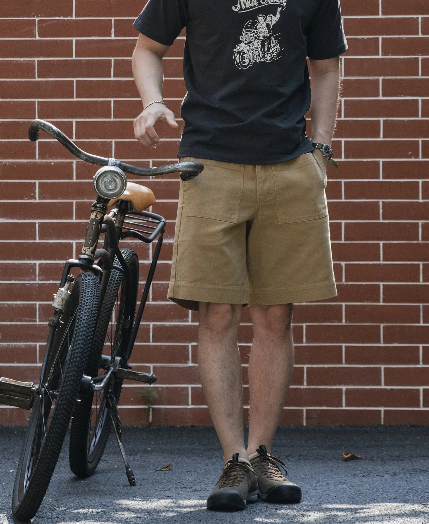 French Army Dispatch Motorcycle Shorts