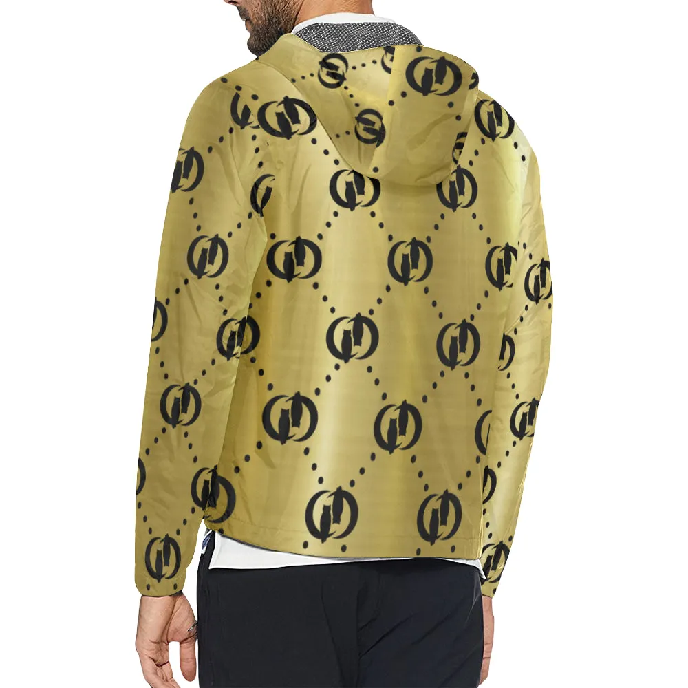 GOODIE GOLDB All Over Print Windbreaker for Unisex