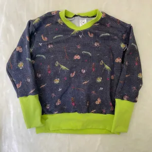 Grow With Me Slouchy Crewneck - Bug Life