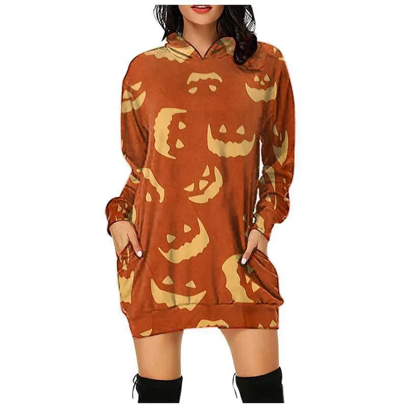 Happy Halloween Plus Sizes Women Hoodies