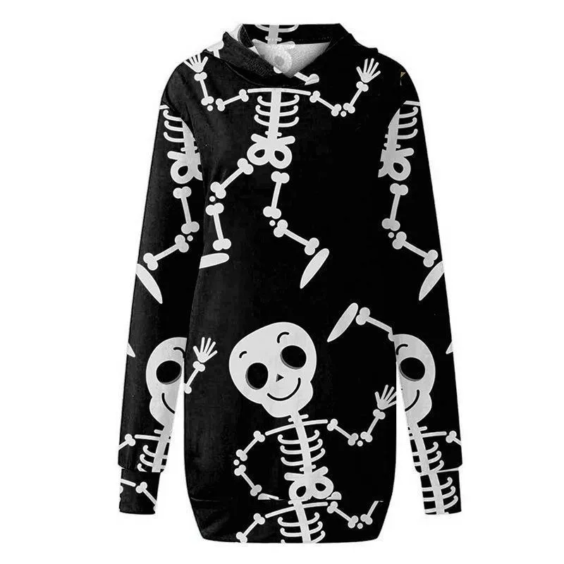 Happy Halloween Plus Sizes Women Hoodies